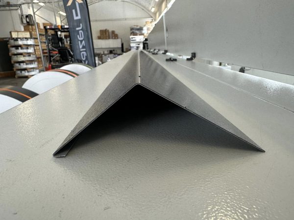 Takfotbeslag 22,5 gr shingel sort - pr.meter
