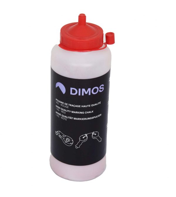 Kritt til krittsnor Dimos - Rød 1kg
