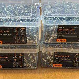 Nagle Kaizer 3,2x8 AL/ST 1000 stk