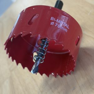 Hullsag Kaizer Bi-metal 70mm ink senterbor